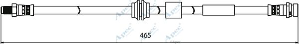 APEC BRAKING Pidurivoolik HOS3929